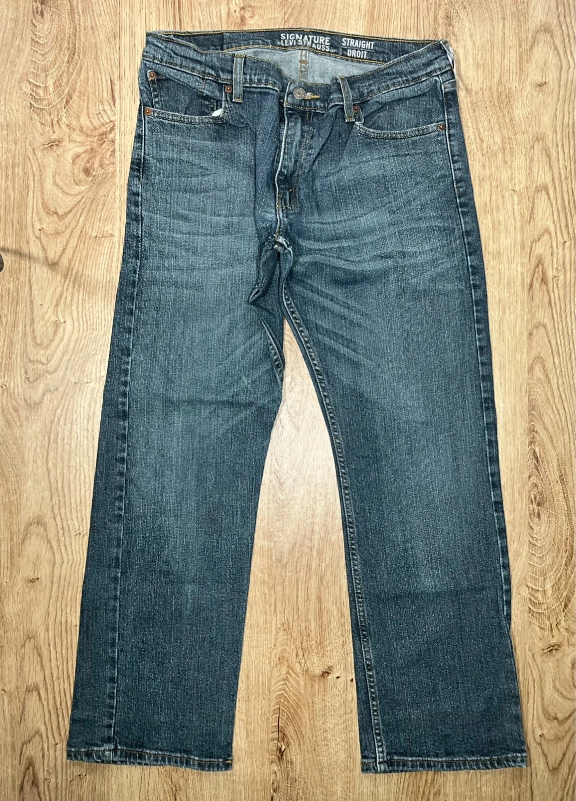 Jean Levi's  Straight W34 L30 Vintage Bleu Délavé Lvh 168 – photo 2